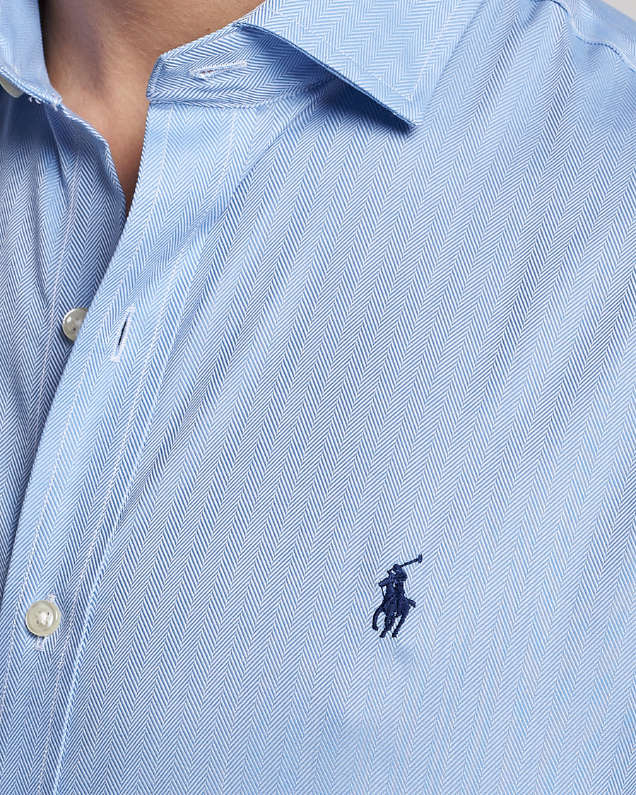 Heren | Overhemden | Polo Ralph Lauren | Slim Fit Dress Shirt Blue