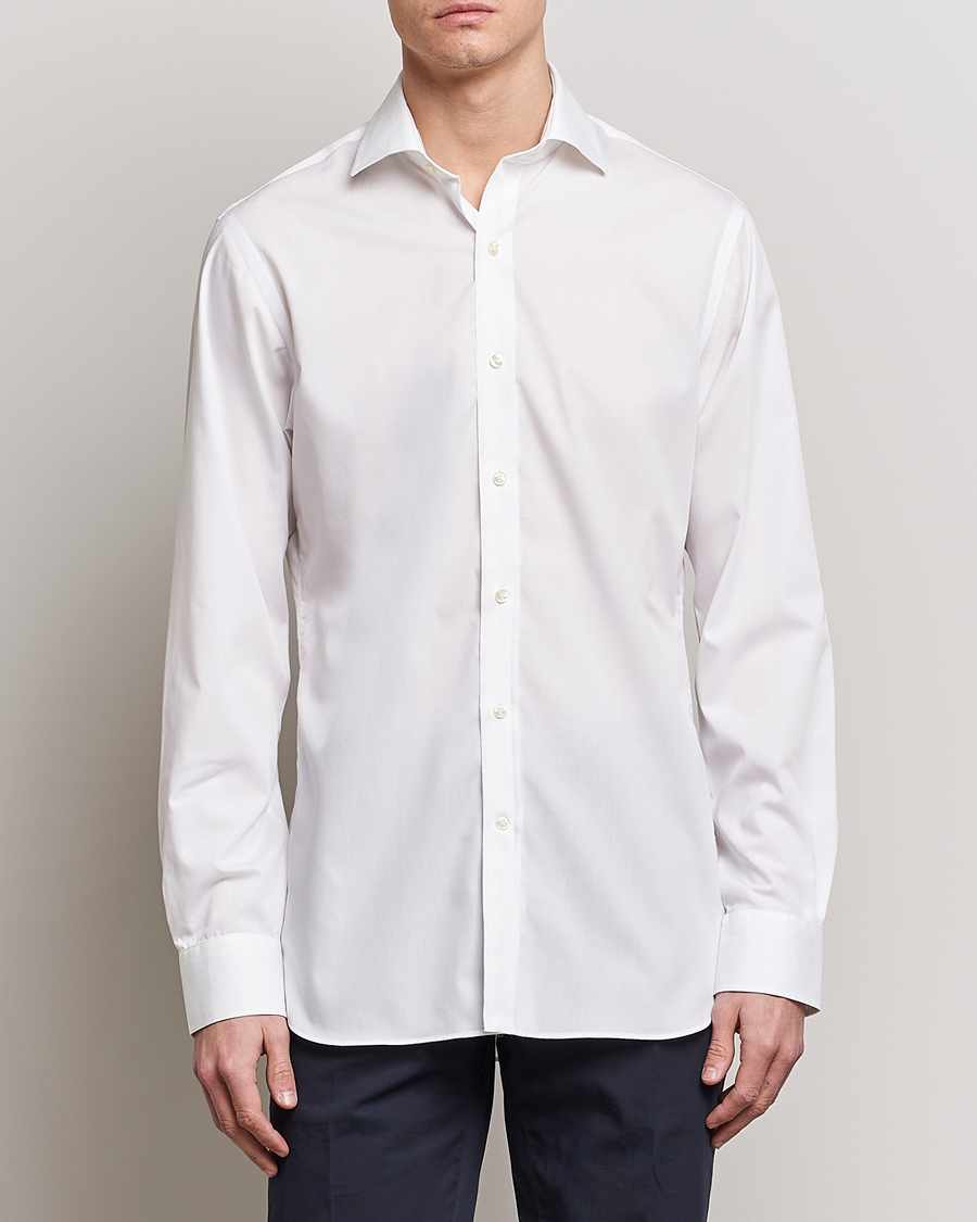 Heren | Overhemden | Polo Ralph Lauren | Slim Fit Poplin Dress Shirt White