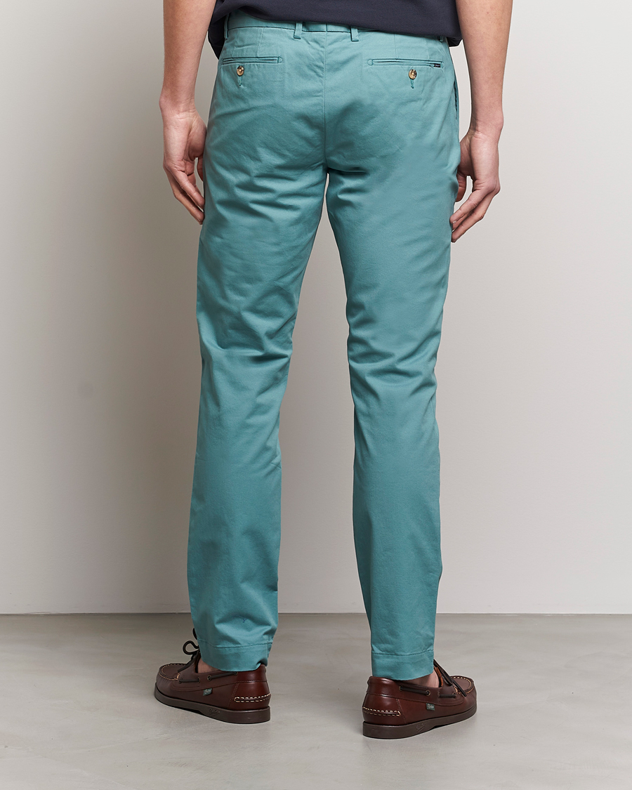 Heren | Broeken | Polo Ralph Lauren | Slim Fit Stretch Chinos Greenscape