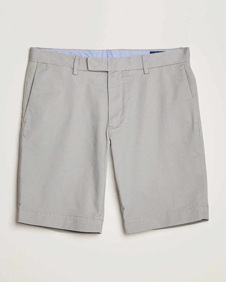 Heren | Korte broek | Polo Ralph Lauren | Tailored Slim Fit Shorts Grey Fog