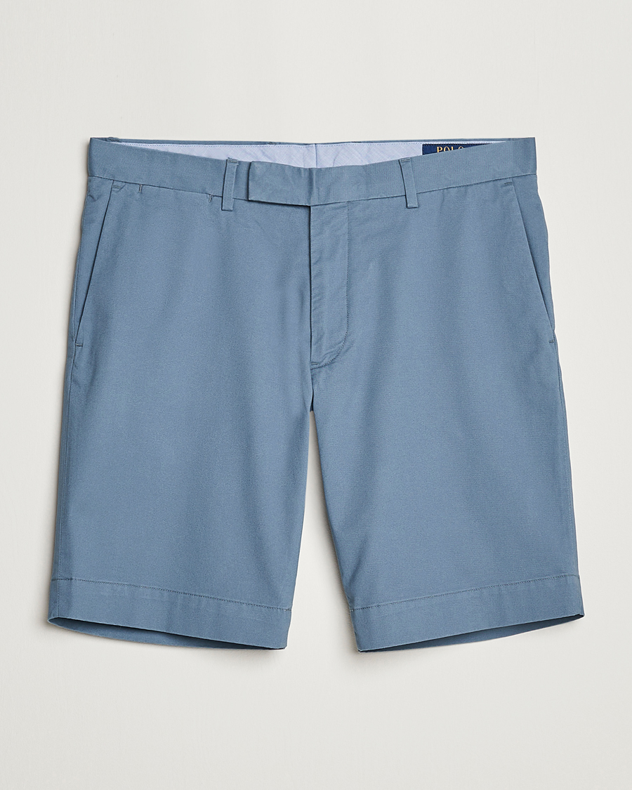 Heren | Korte broek | Polo Ralph Lauren | Tailored Slim Fit Shorts Anchor Blue