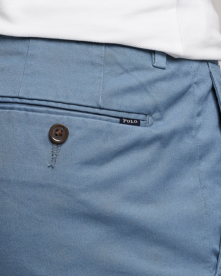 Heren | Korte broek | Polo Ralph Lauren | Tailored Slim Fit Shorts Anchor Blue