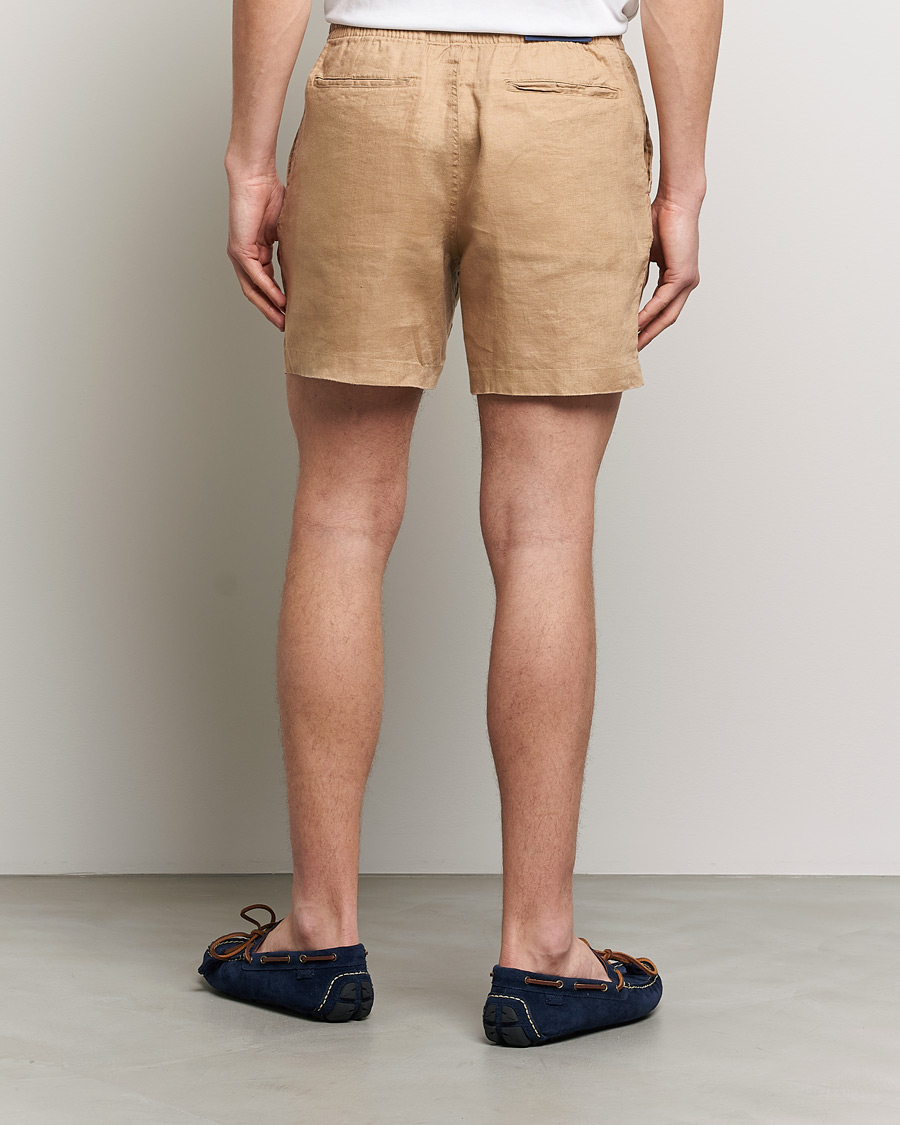 Heren | Korte broek | Polo Ralph Lauren | Prepster Linen Drawstring Shorts Vintage Khaki