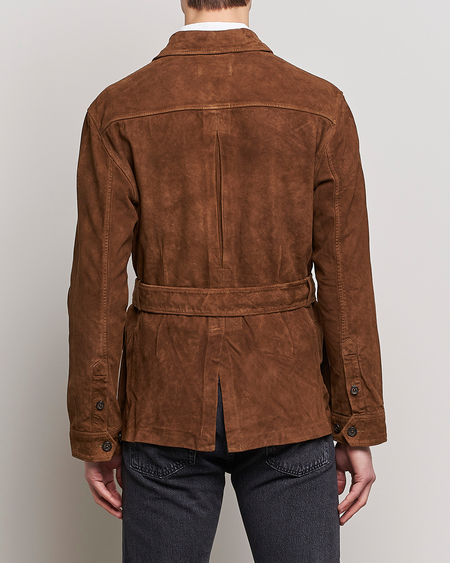 Heren | Jassen | Polo Ralph Lauren | Safari Suede Field Jacket Smith Brown