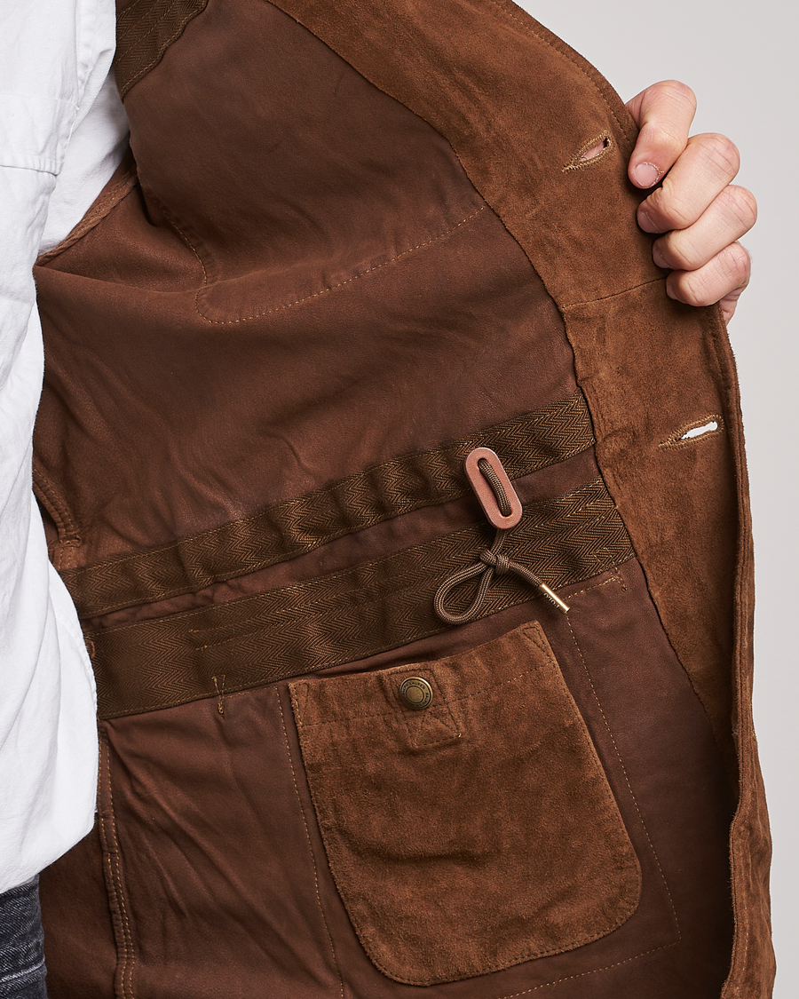 Heren | Jassen | Polo Ralph Lauren | Safari Suede Field Jacket Smith Brown