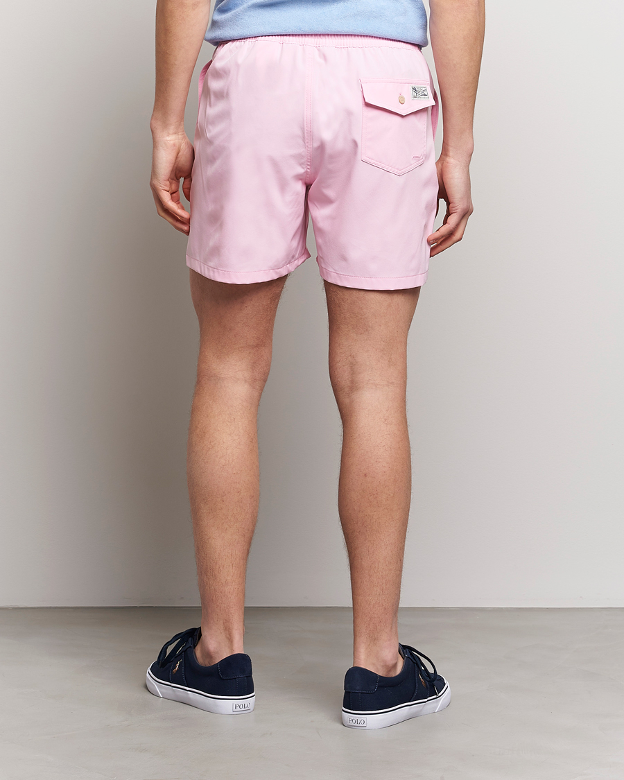 Heren | Zwembroek | Polo Ralph Lauren | Recyceled Traveler Boxer Swimshorts Carmel Pink