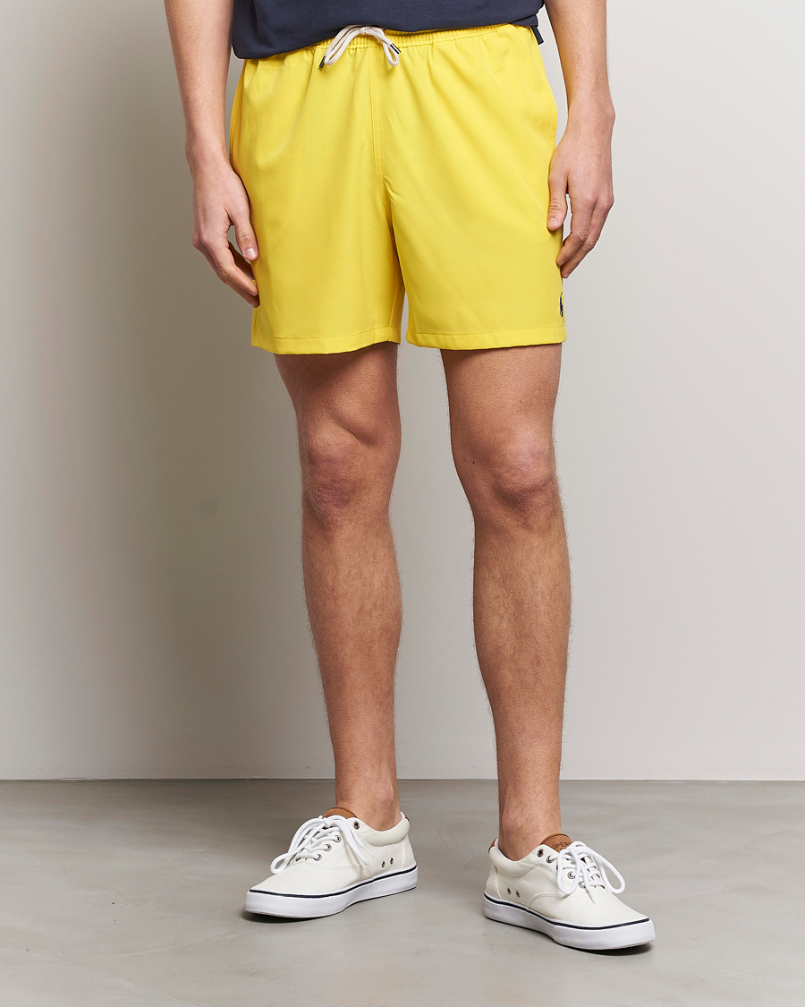 Heren | Zwembroek | Polo Ralph Lauren | Recyceled Traveler Boxer Swimshorts Lemon Crush