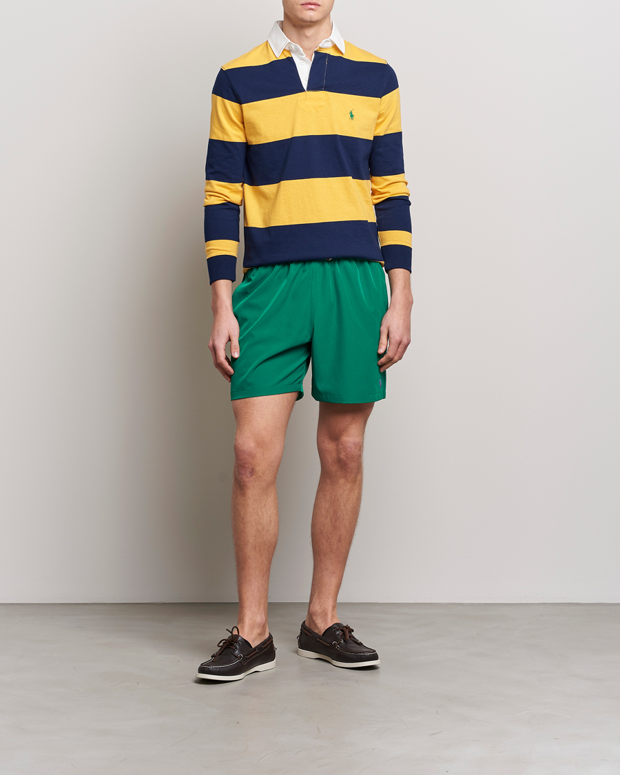 Heren | Zwembroek | Polo Ralph Lauren | Recyceled Traveler Boxer Swimshorts Primary Green