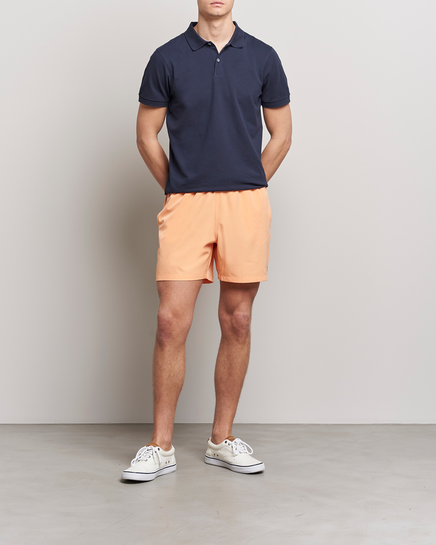 Heren | Zwembroek | Polo Ralph Lauren | Recyceled Traveler Boxer Swimshorts Fair Orange