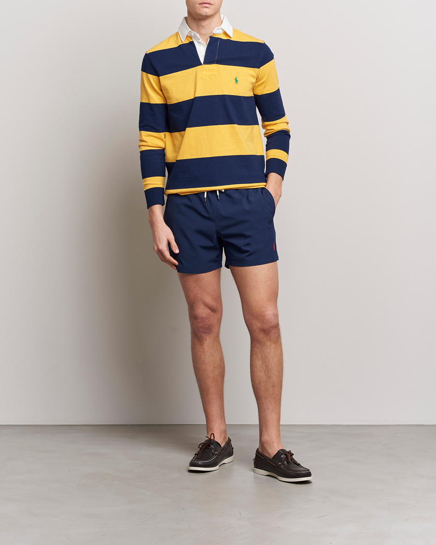 Heren | Zwembroek | Polo Ralph Lauren | Recycled Slim Traveler Swimshorts Newport Navy