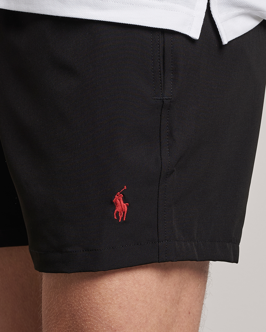 Heren | Zwembroek | Polo Ralph Lauren | Recycled Slim Traveler Swimshorts Black
