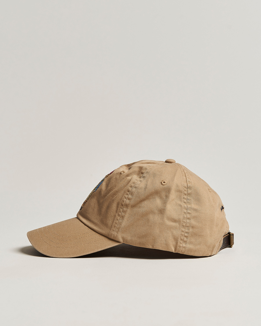 Heren | Polo Ralph Lauren Twill Bear Cap Luxury Tan | Polo Ralph Lauren | Twill Bear Cap Luxury Tan