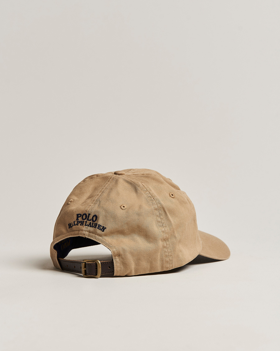 Heren | Polo Ralph Lauren Twill Bear Cap Luxury Tan | Polo Ralph Lauren | Twill Bear Cap Luxury Tan