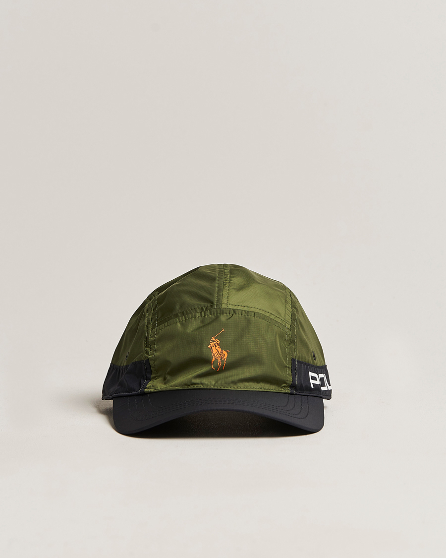 Heren | Polo Ralph Lauren 5 Panel Gear Cap Dark Sage | Polo Ralph Lauren | 5 Panel Gear Cap Dark Sage