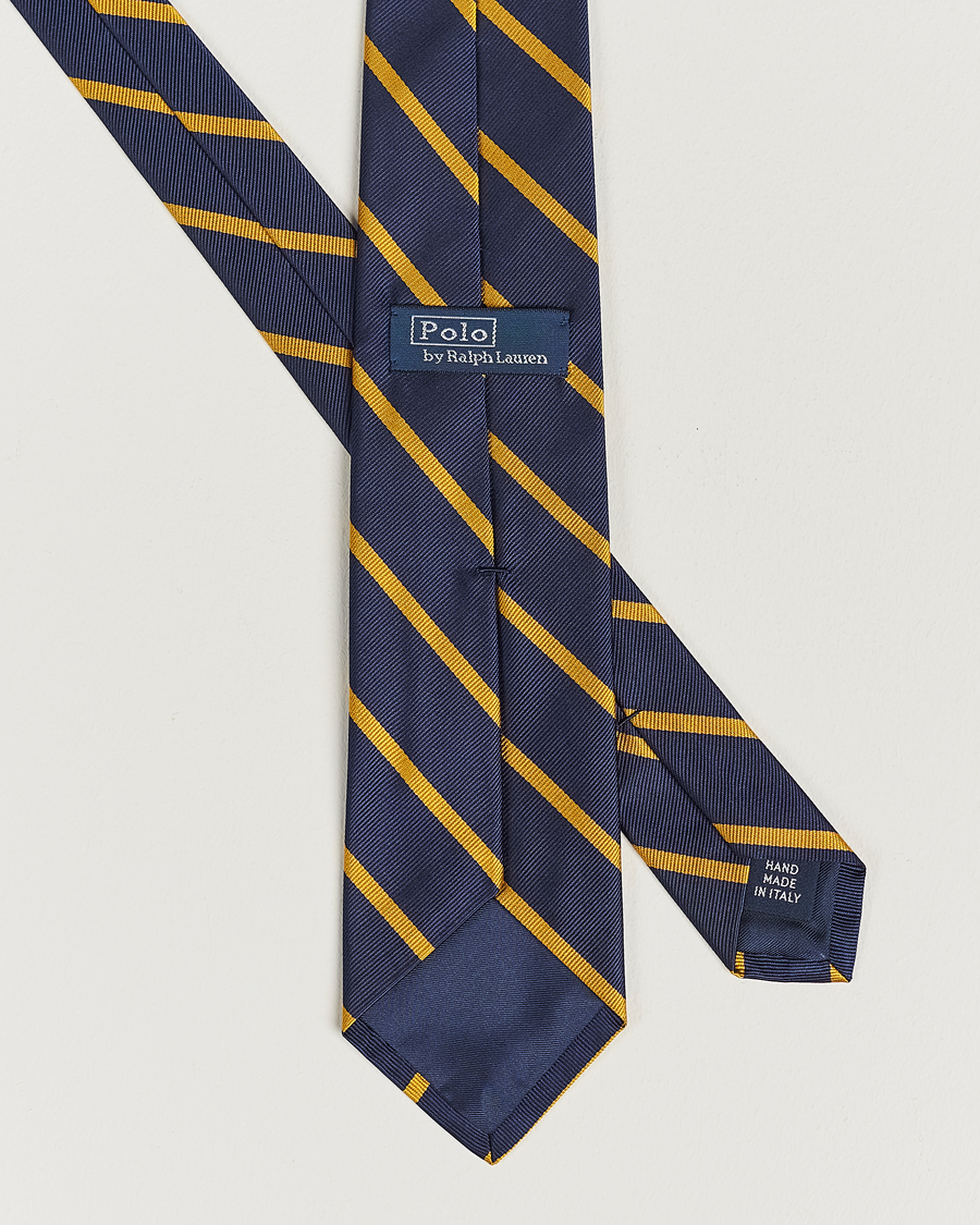 Heren |  | Polo Ralph Lauren | Striped Tie Navy/Gold