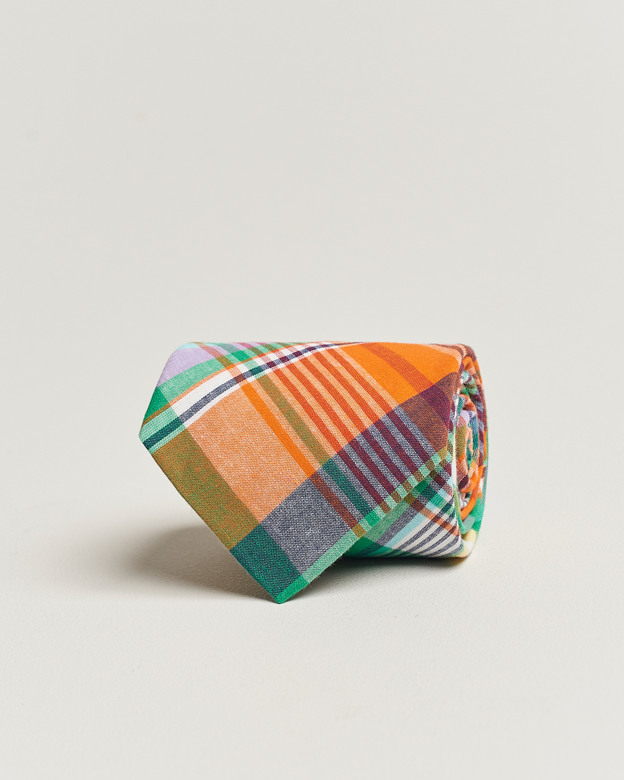 Heren | Polo Ralph Lauren Preppy Madras Checked Tie Multi | Polo Ralph Lauren | Preppy Madras Checked Tie Multi