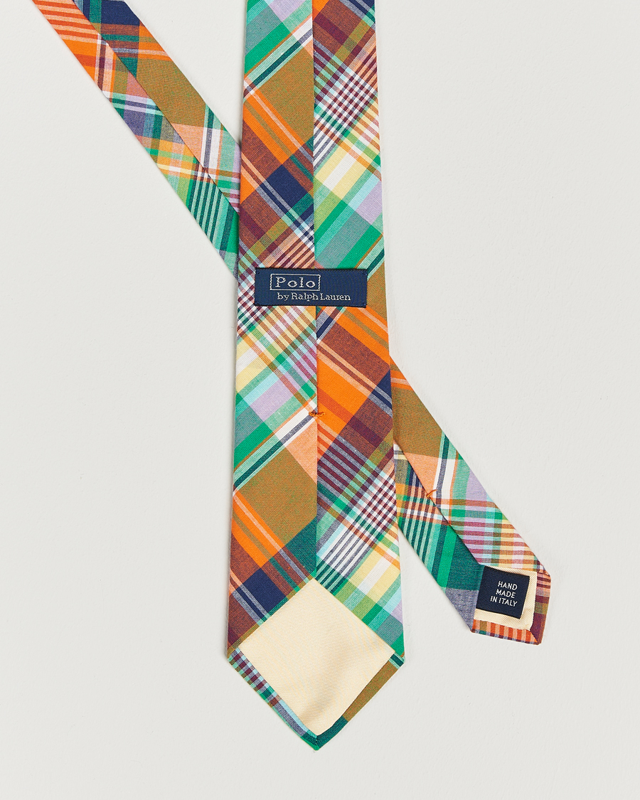 Heren | Polo Ralph Lauren Preppy Madras Checked Tie Multi | Polo Ralph Lauren | Preppy Madras Checked Tie Multi