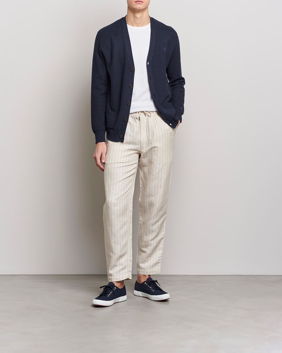 Heren | Truien | Polo Ralph Lauren | Cotton Cardigan Navy Heather