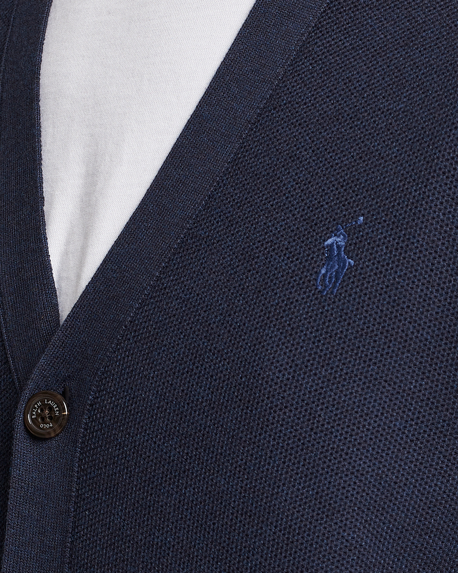 Heren | Truien | Polo Ralph Lauren | Cotton Cardigan Navy Heather
