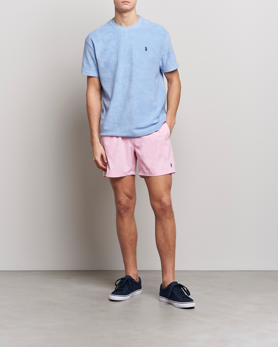 Heren | T-shirts | Polo Ralph Lauren | Terry Cotton Tee Austin Blue