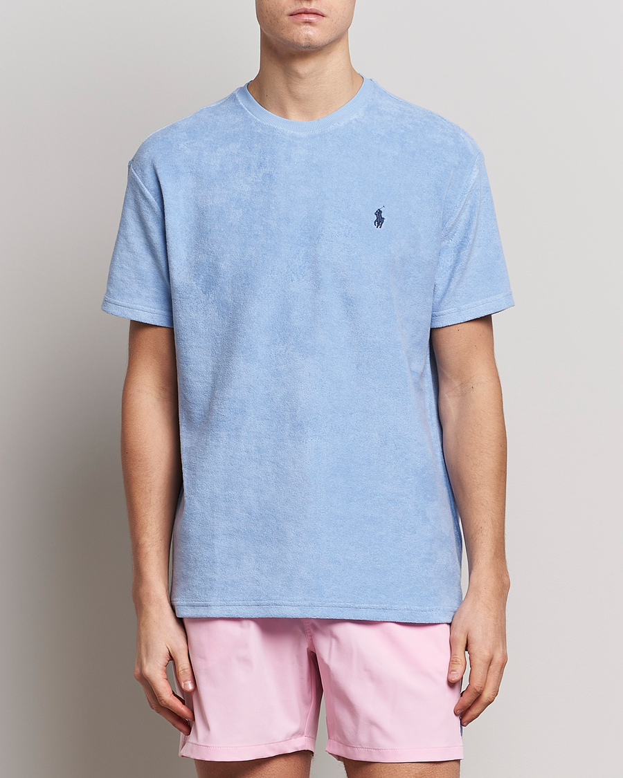 Heren | T-shirts | Polo Ralph Lauren | Terry Cotton Tee Austin Blue