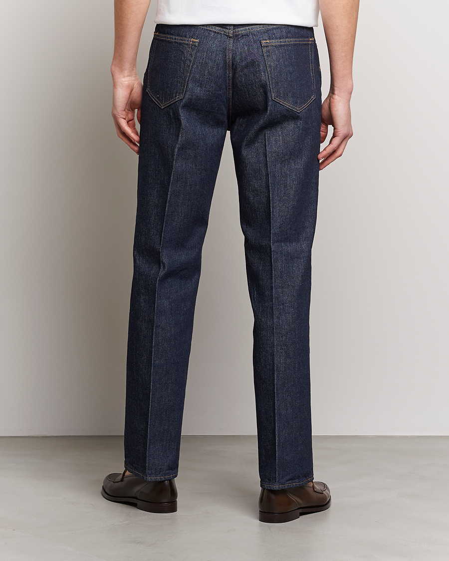 Heren | Jeans | Auralee | Regular Fit Denim Pants Dark Indigo