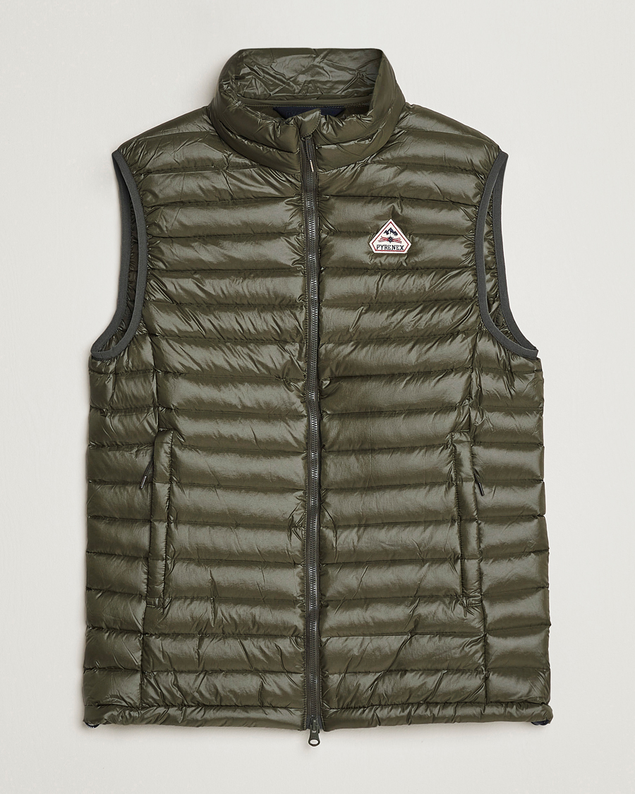 Heren | Jassen | Pyrenex | Bruce Down Padded Vest Deep Khaki