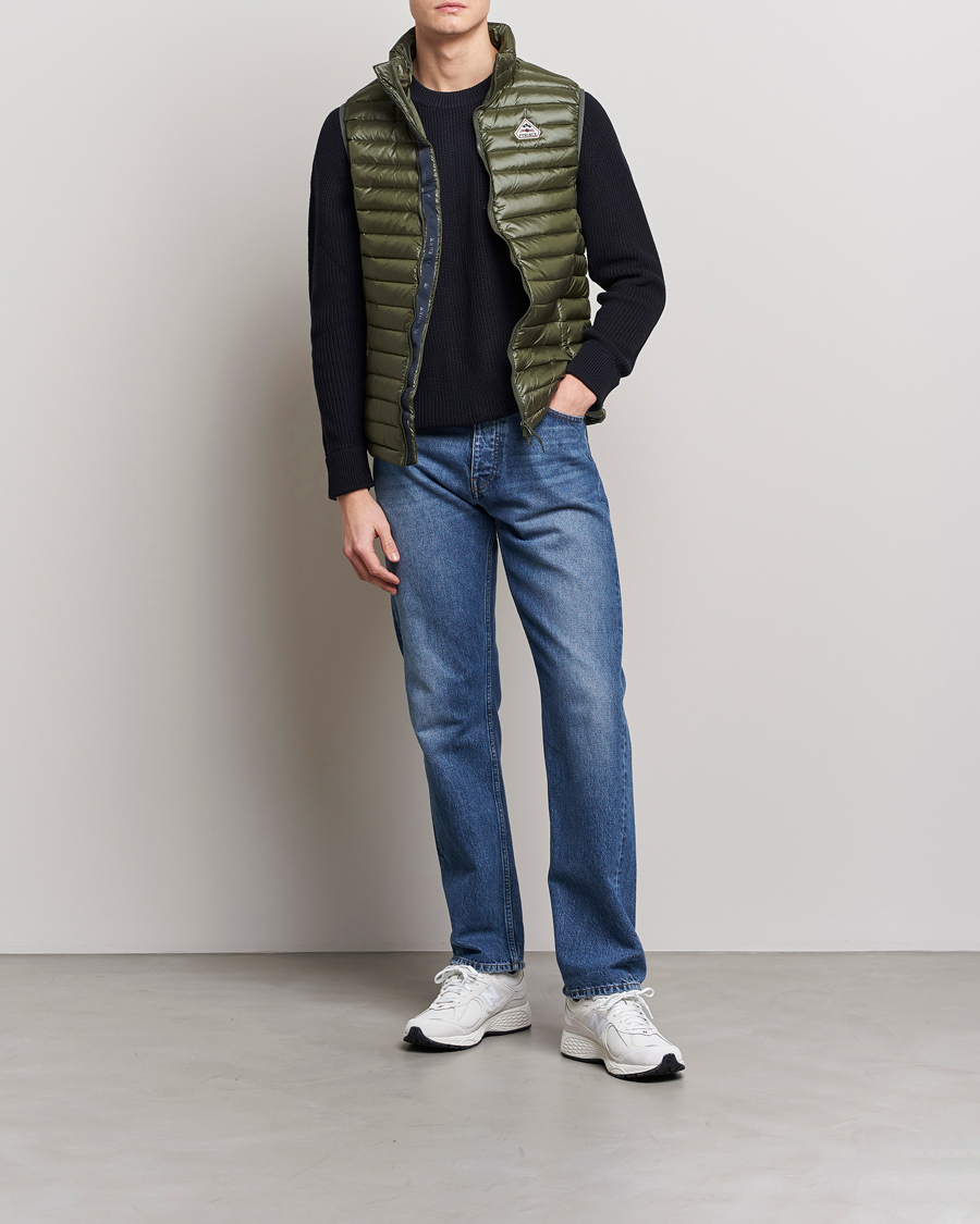 Heren | Jassen | Pyrenex | Bruce Down Padded Vest Deep Khaki