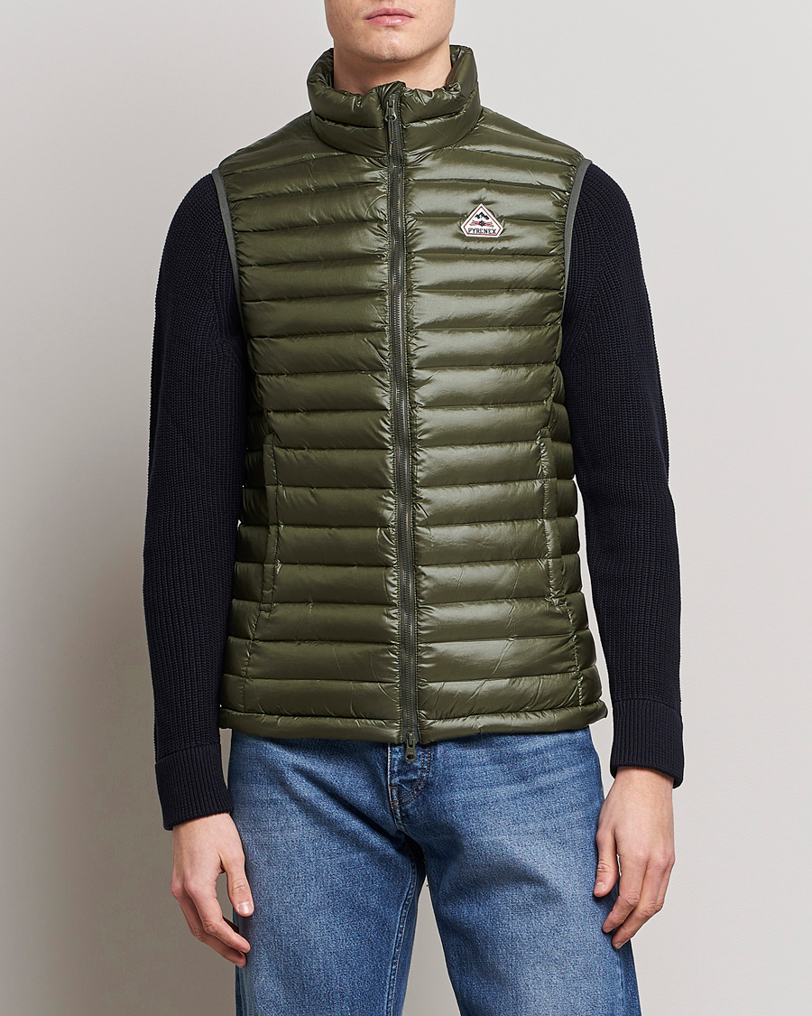 Heren | Jassen | Pyrenex | Bruce Down Padded Vest Deep Khaki