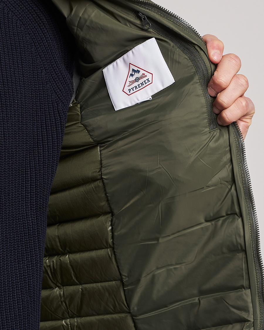 Heren | Jassen | Pyrenex | Bruce Down Padded Vest Deep Khaki