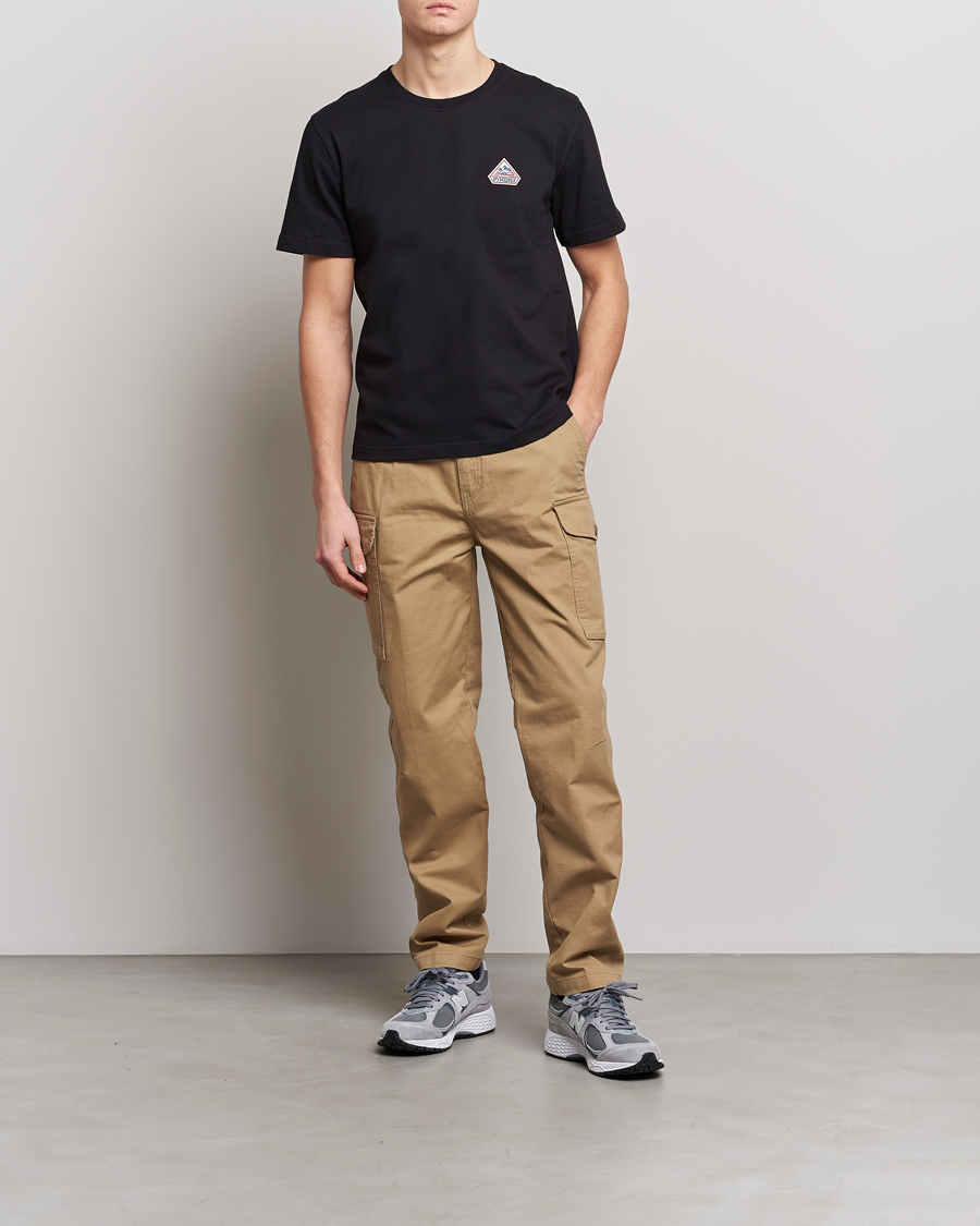 Heren | T-shirts | Pyrenex | Echo Cotton Logo T-Shirt Black