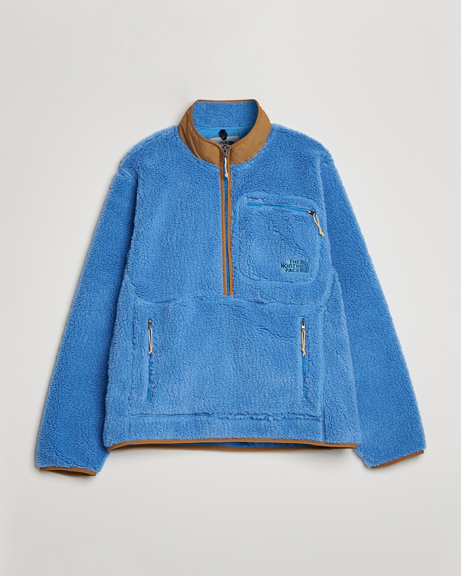 Heren | Truien | The North Face | Heritage Fleece Pile Half Zip Super Sonic Blue