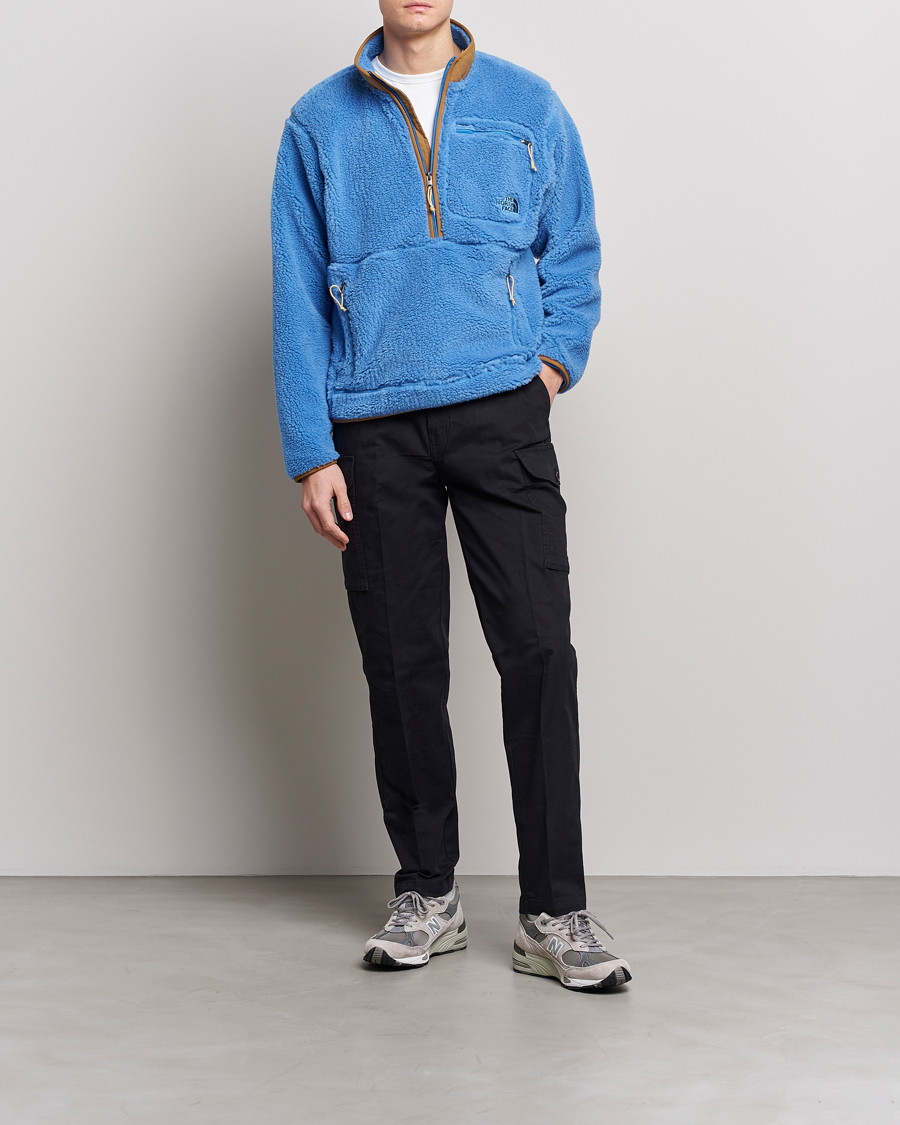 Heren | Truien | The North Face | Heritage Fleece Pile Half Zip Super Sonic Blue