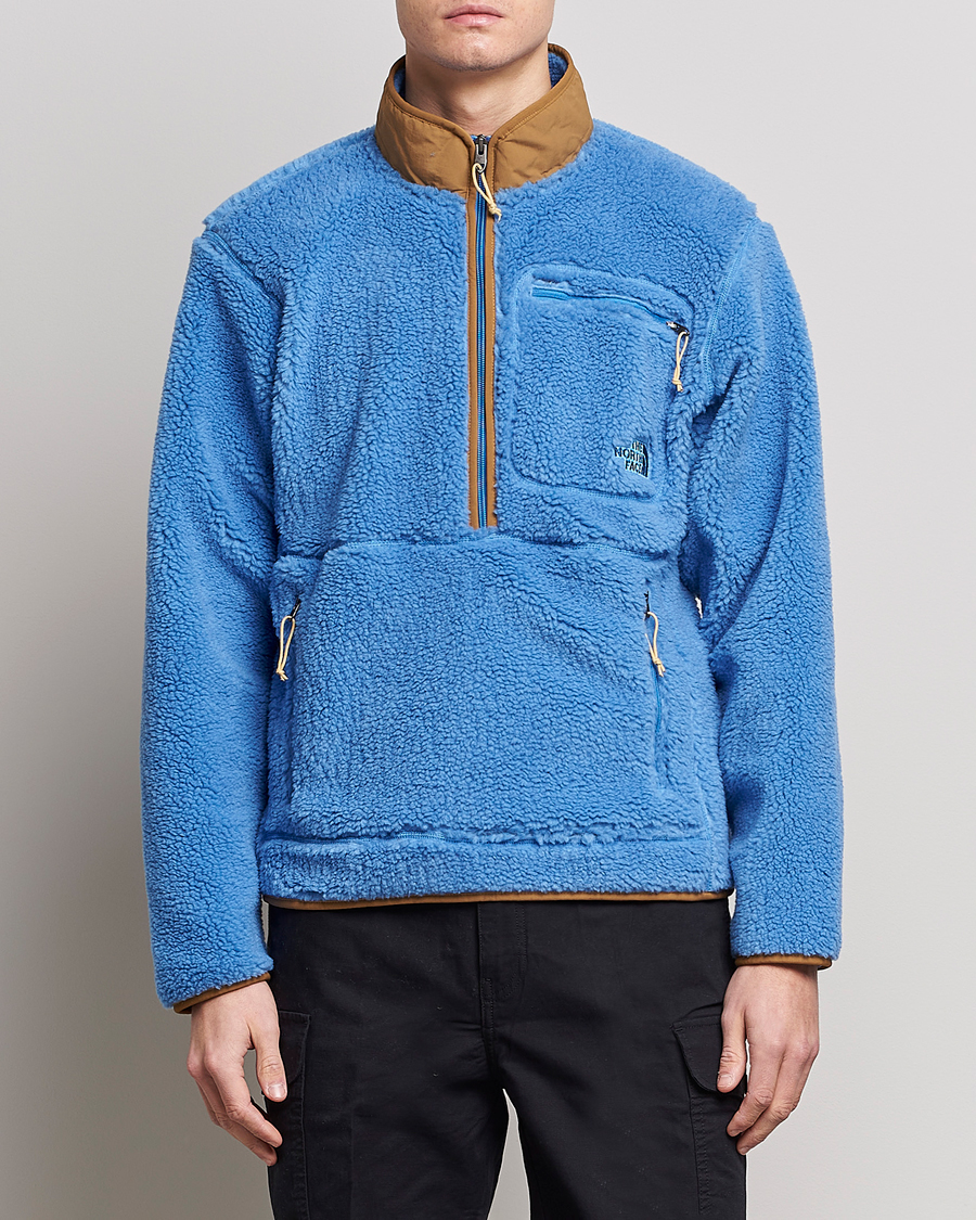 Heren | Truien | The North Face | Heritage Fleece Pile Half Zip Super Sonic Blue