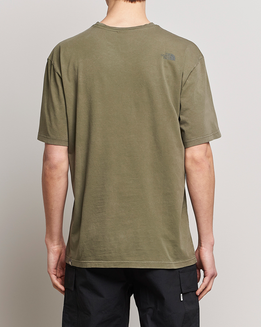 Heren | T-shirts | The North Face | Heritage Dyed T-Shirt New Taupe Green
