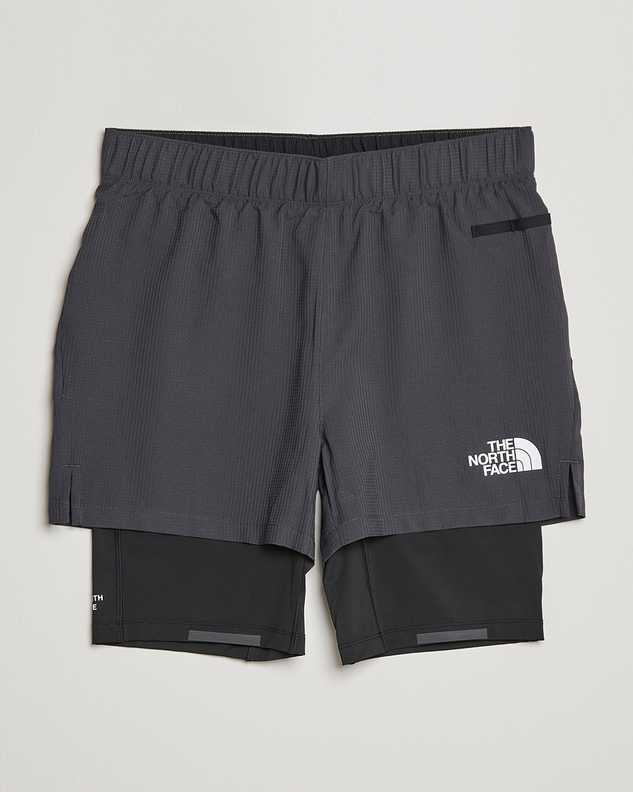 Heren | Korte broek | The North Face | Mountain Athletics Dual Shorts Black/Asphalt