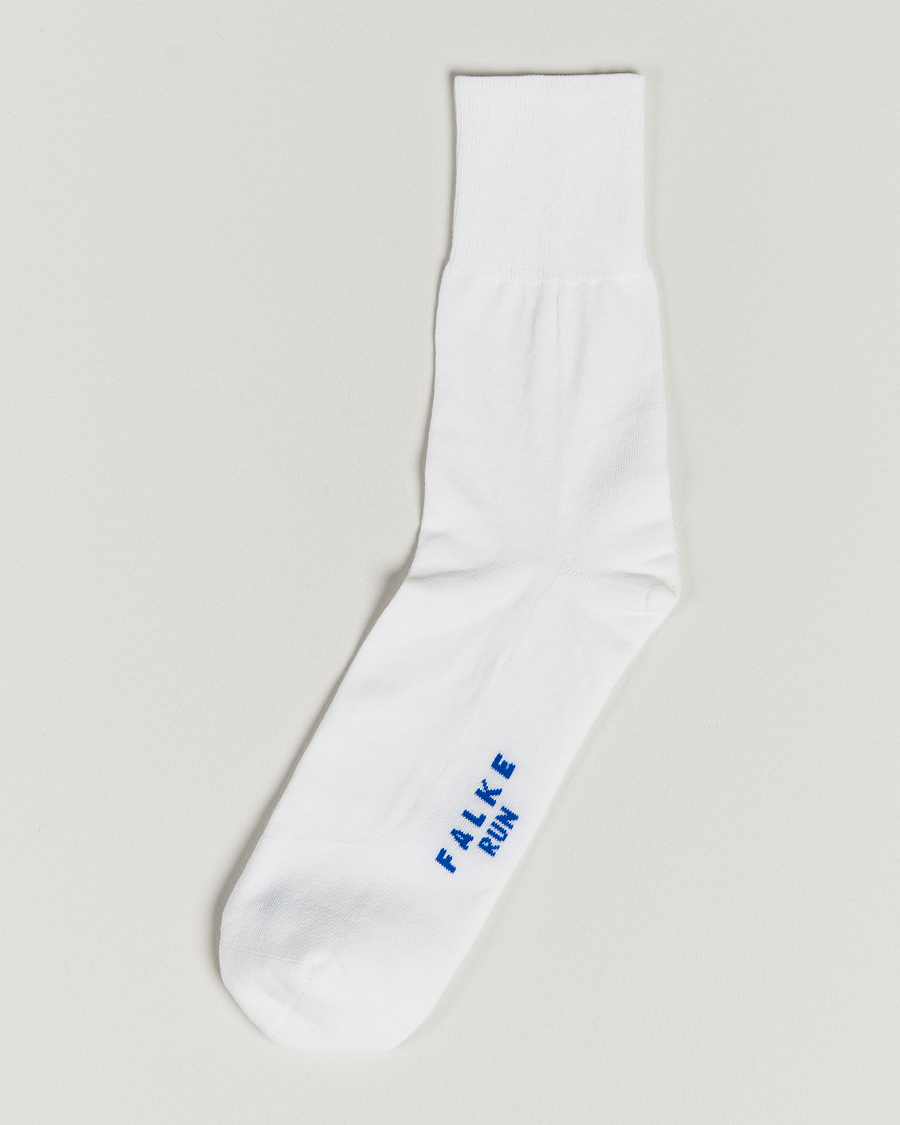 Heren | Ondergoed | Falke | Run Cushioned Sport Sock White