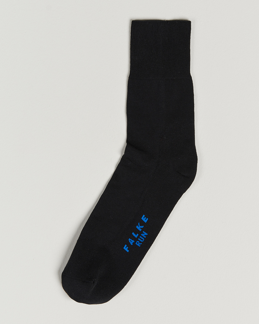 Heren | Ondergoed | Falke | Run Cushioned Sport Sock Black