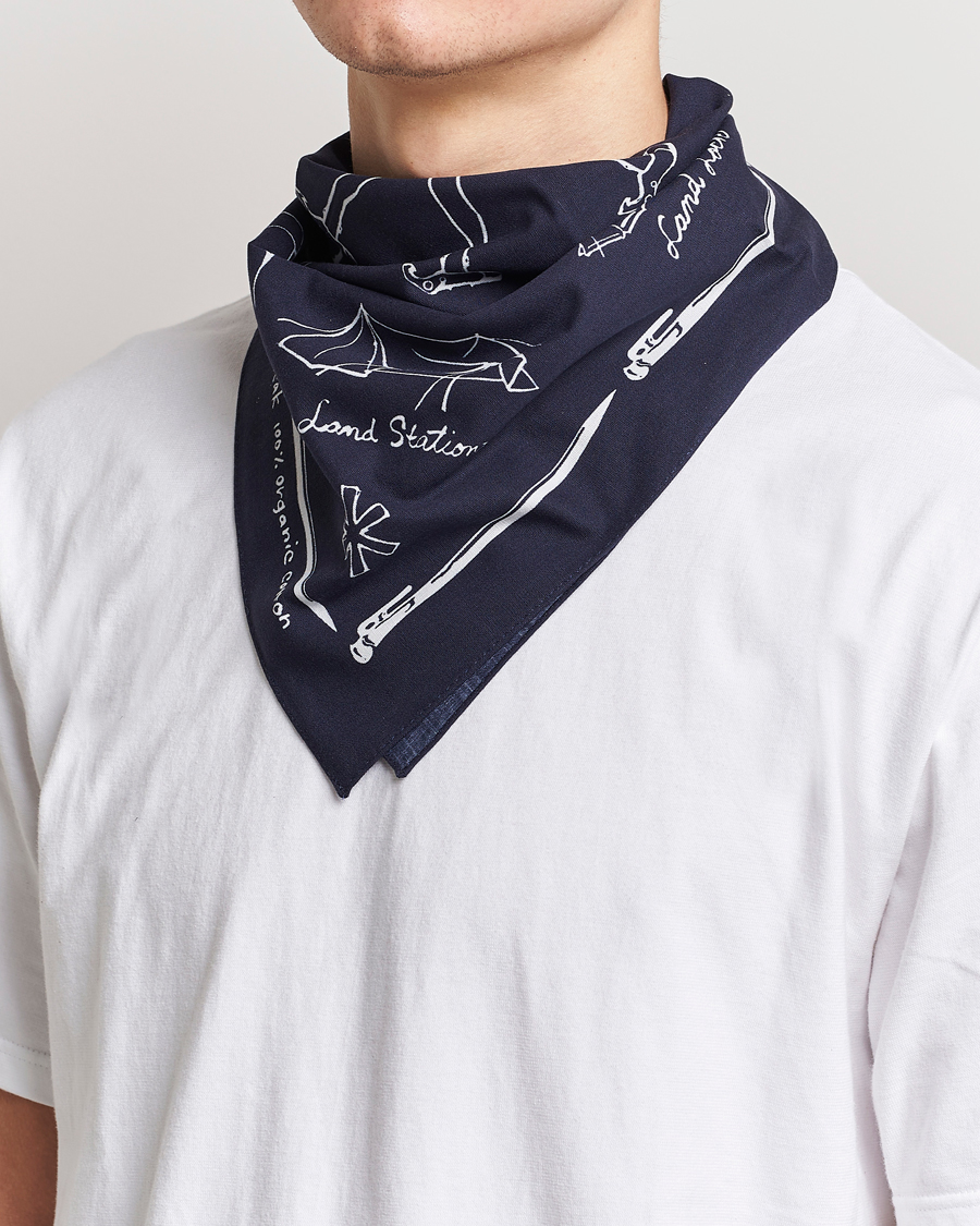 Heren | Snow Peak | Snow Peak | OG Cotton Noaspbi Bandana Navy