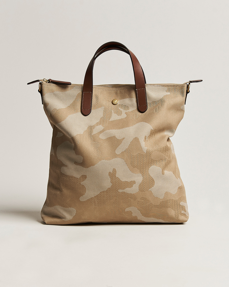 Heren | Mismo M/S Canvas Shopper Shades of Dune/Cuoio | Mismo | M/S Canvas Shopper Shades of Dune/Cuoio