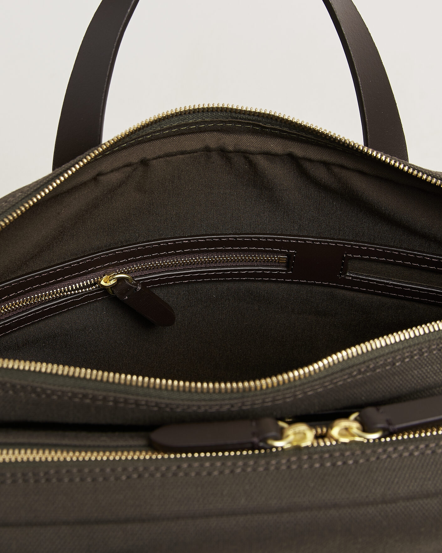 Heren | Tassen | Mismo | MismoM/S Endeavour BriefcaseArmy/Dark Brown