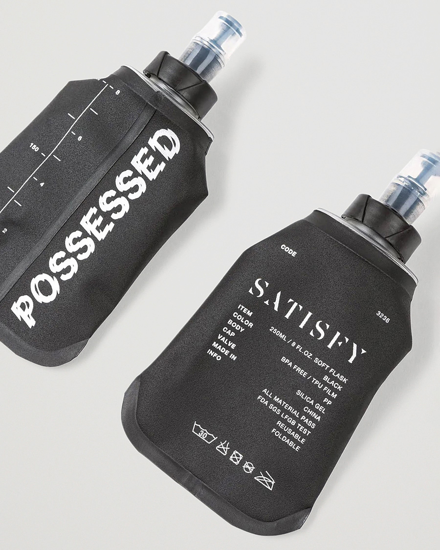 Heren | Satisfy Justice Hydration Belt Black | Satisfy | Justice Hydration Belt Black