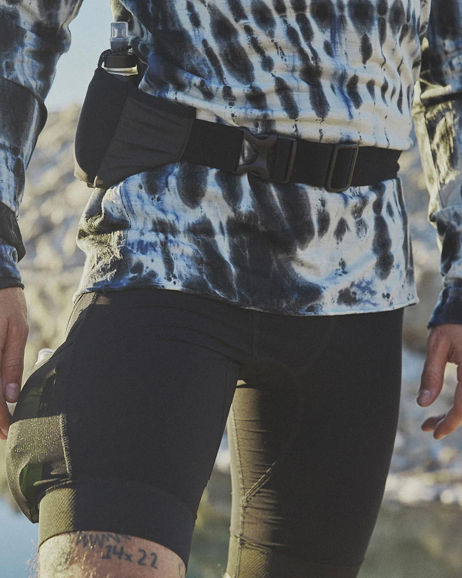 Heren | Satisfy Justice Hydration Belt Black | Satisfy | Justice Hydration Belt Black