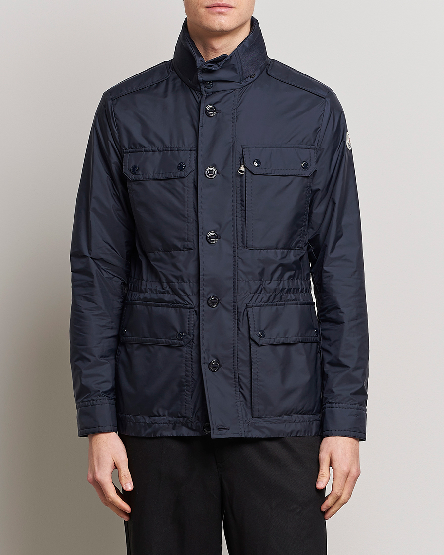 Heren | Veldjassen | Moncler | Lez Field Jacket Navy