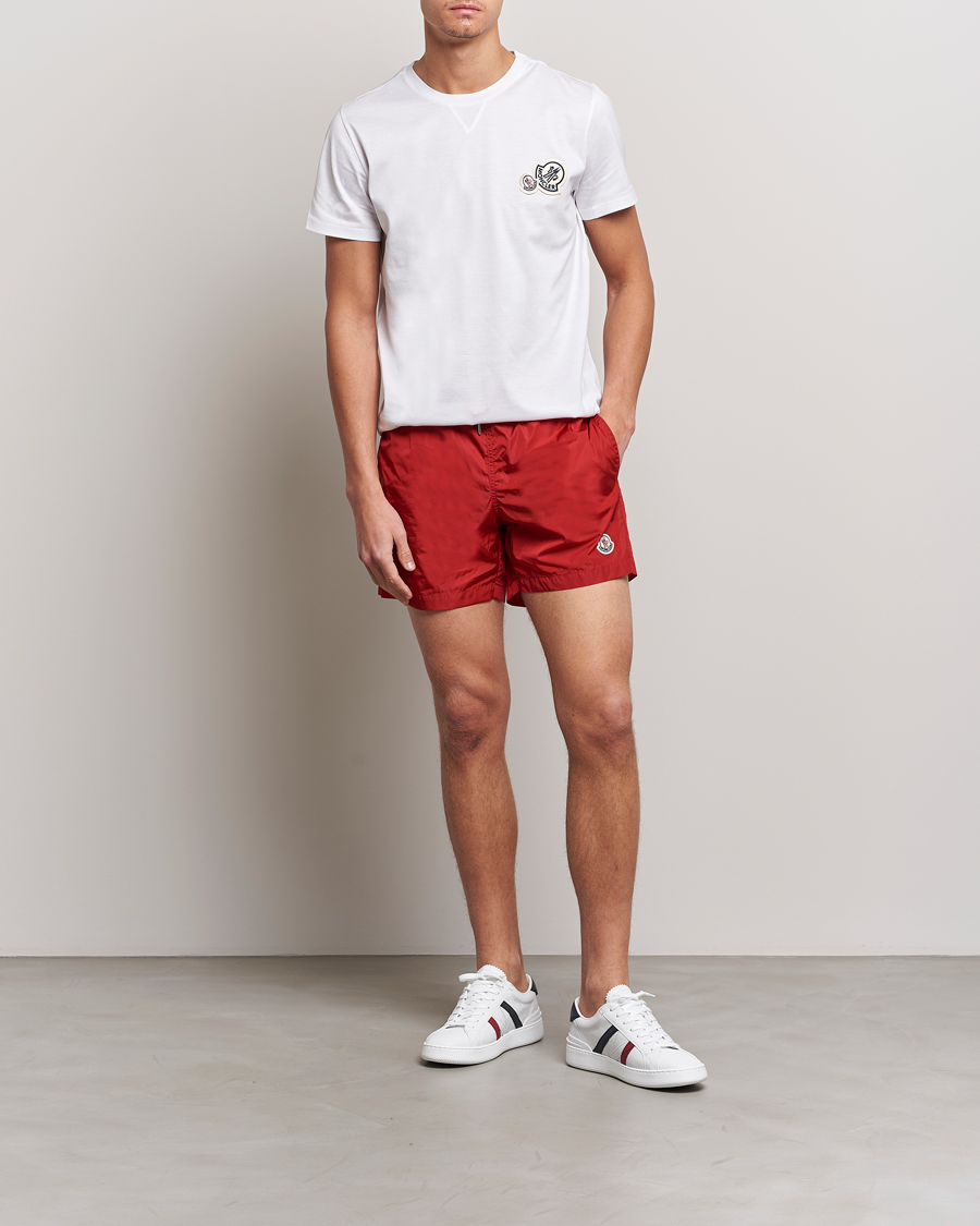 Heren | Zwembroek | Moncler | Nylon Swim Trunks Red