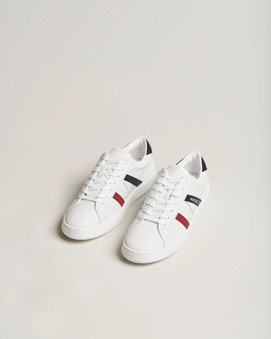 Men | White Sneakers | Moncler | Monaco Sneakers White