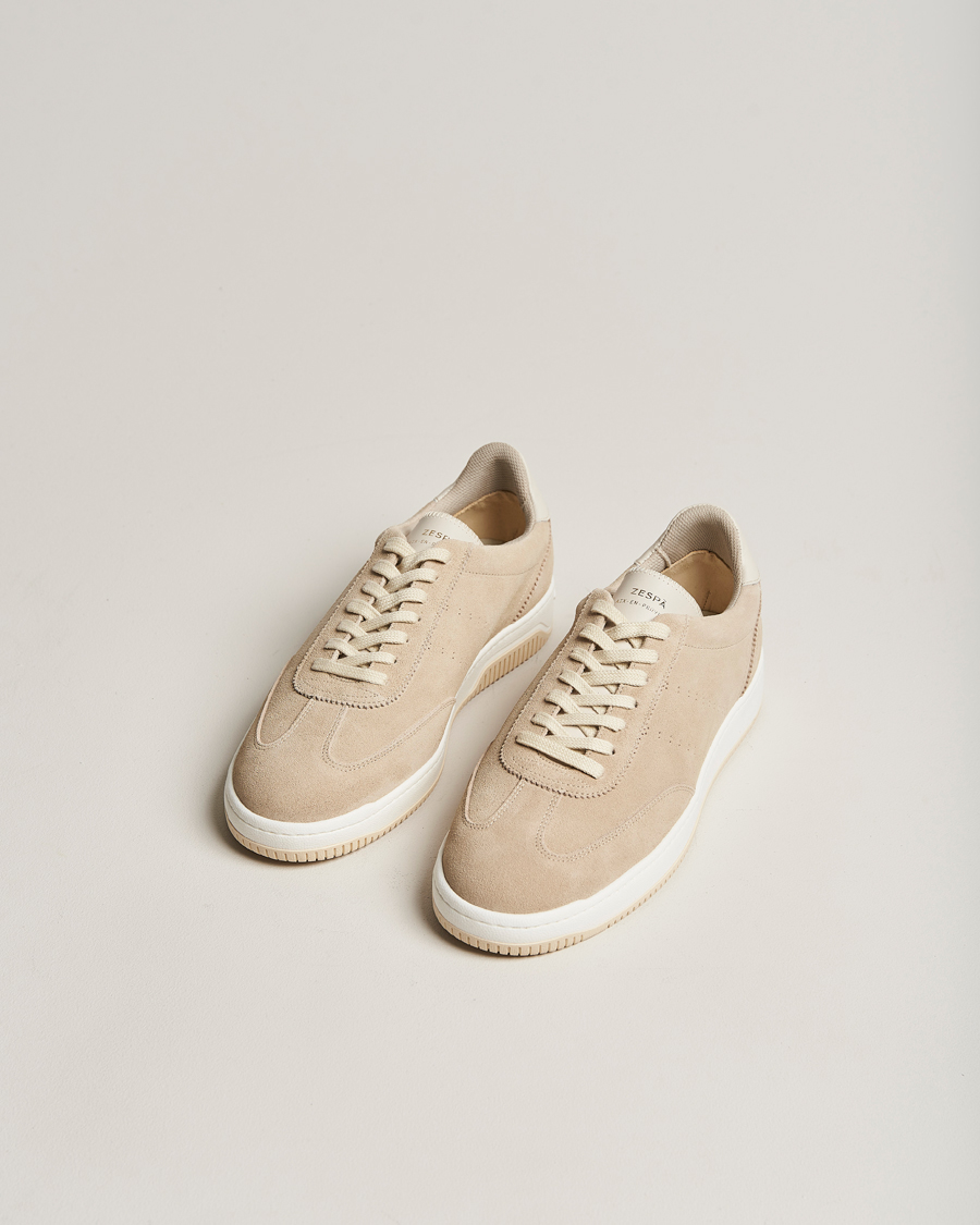 Heren | Zespà ZSP GT MAX Suede Sneakers Frost | Zespà | ZSP GT MAX Suede Sneakers Frost