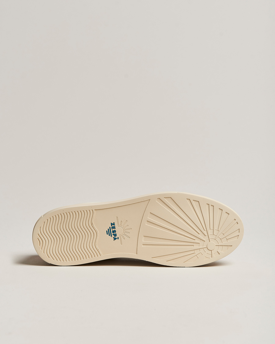 Heren | Zespà ZSP4 Nappa Leather Sneakers Off White/Pumpkin | Zespà | ZSP4 Nappa Leather Sneakers Off White/Pumpkin