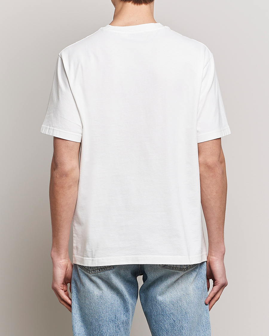 Heren | T-shirts | Maison Kitsuné | Varsity Comfort Tee Off White