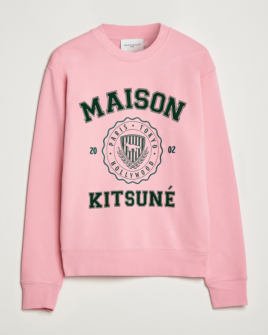 Heren | Truien | Maison Kitsuné | Varsity Comfort Sweatshirt Strawberry